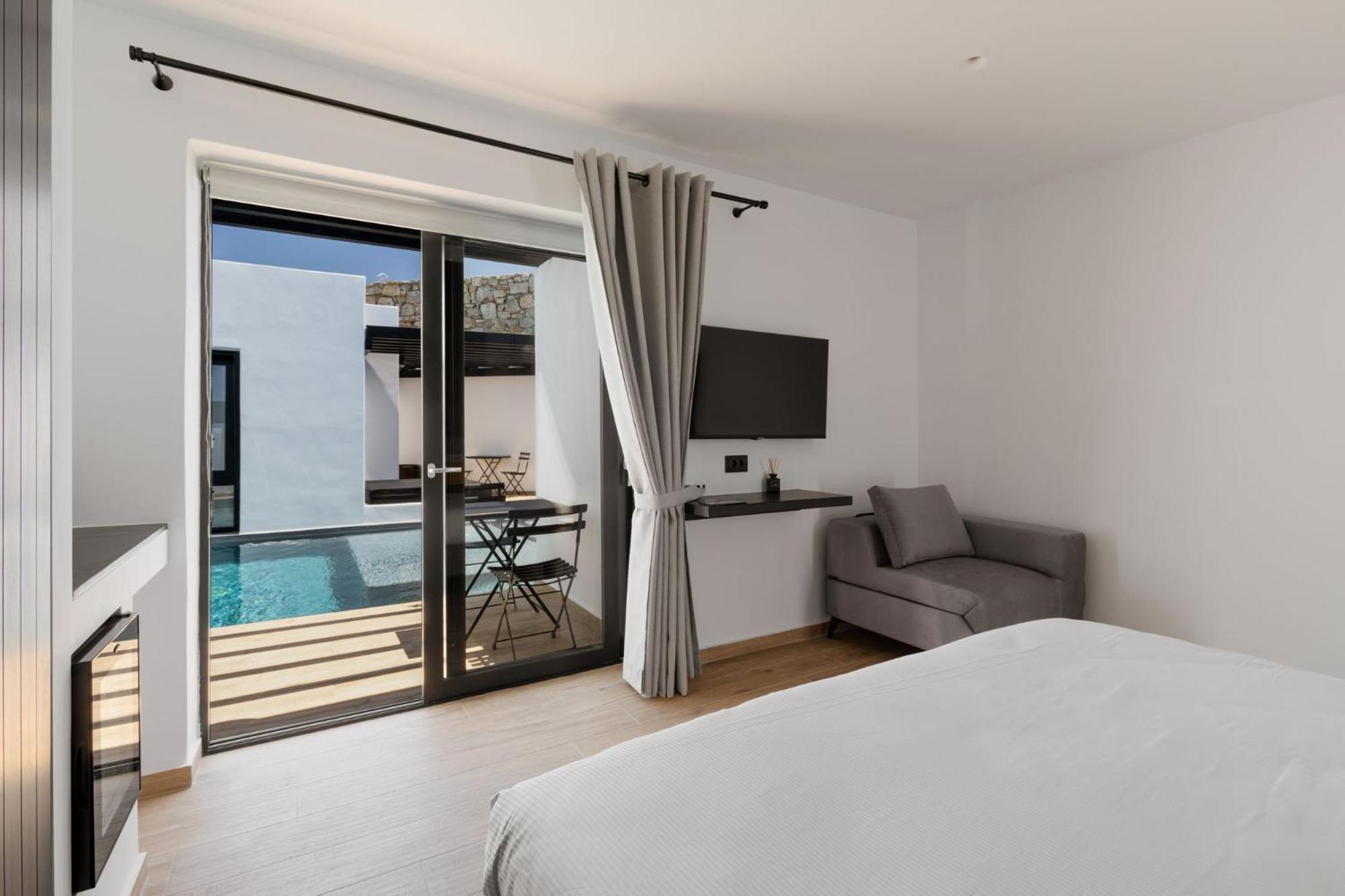 Laguna Suites In Mazera Mykonos Mykonos Town Esterno foto