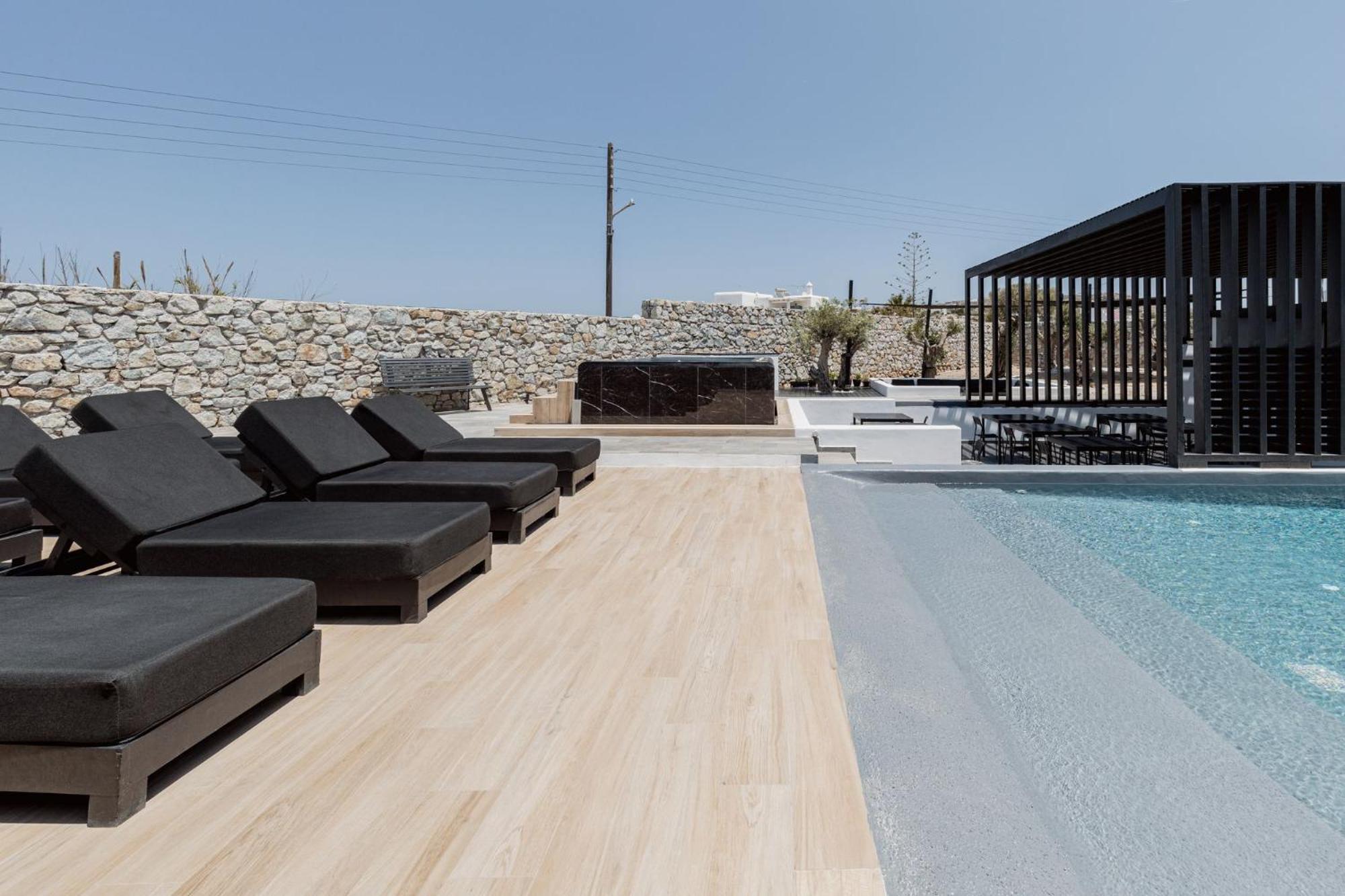 Laguna Suites In Mazera Mykonos Mykonos Town Esterno foto